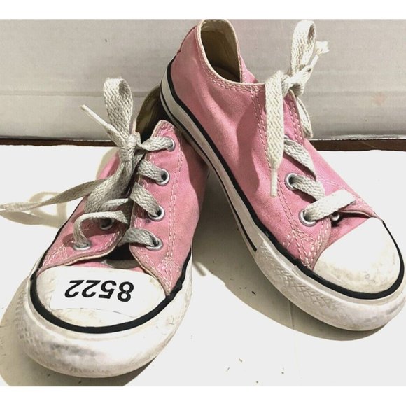 Converse Other - Converse All Star Girls Size 9 Youth Pink Sneakers shoes